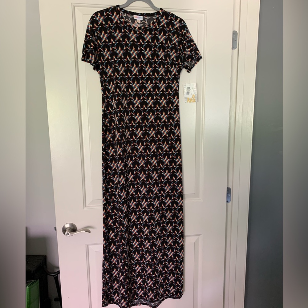 LuLaRoe maxi Star dress new with tags